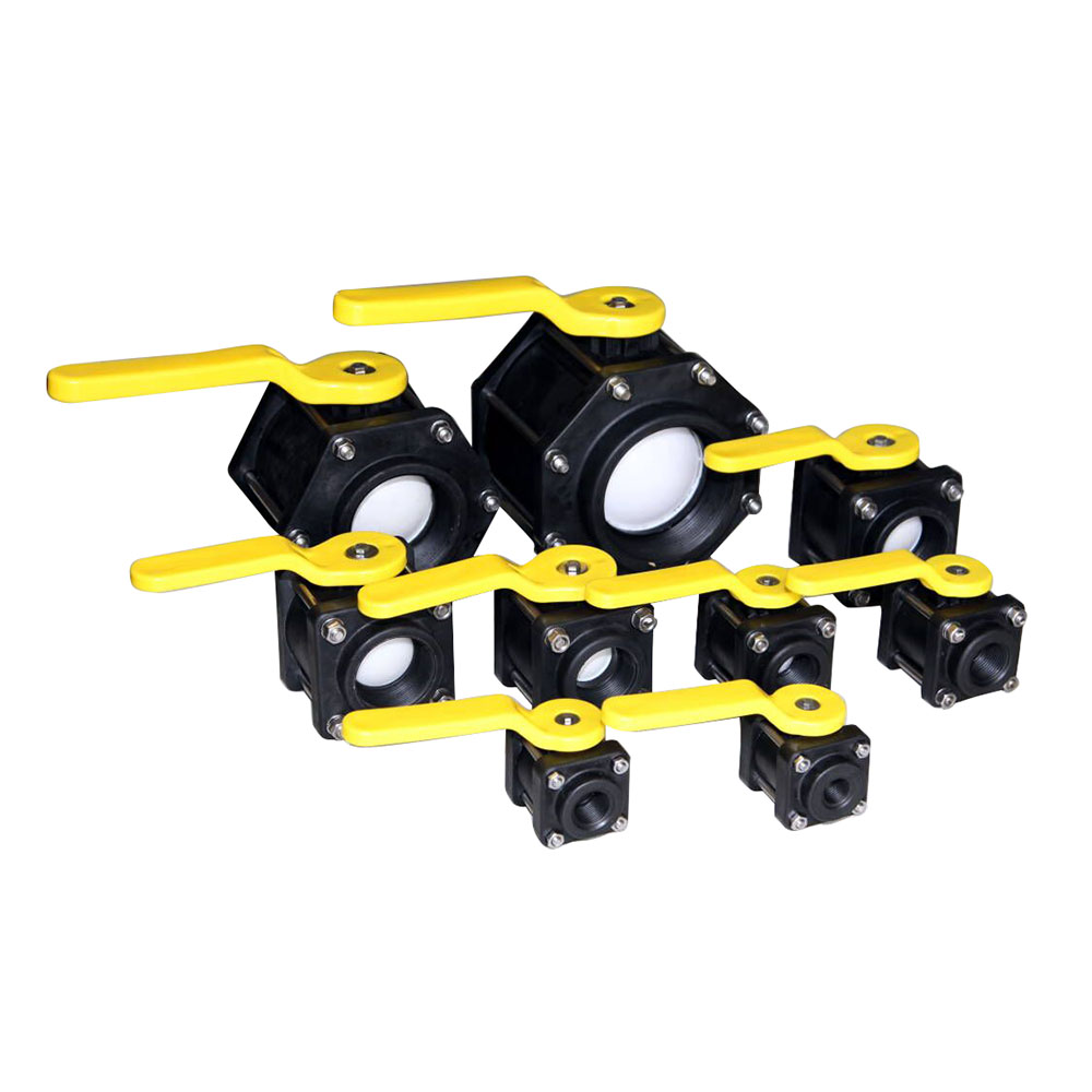 Válvula de bola de PP